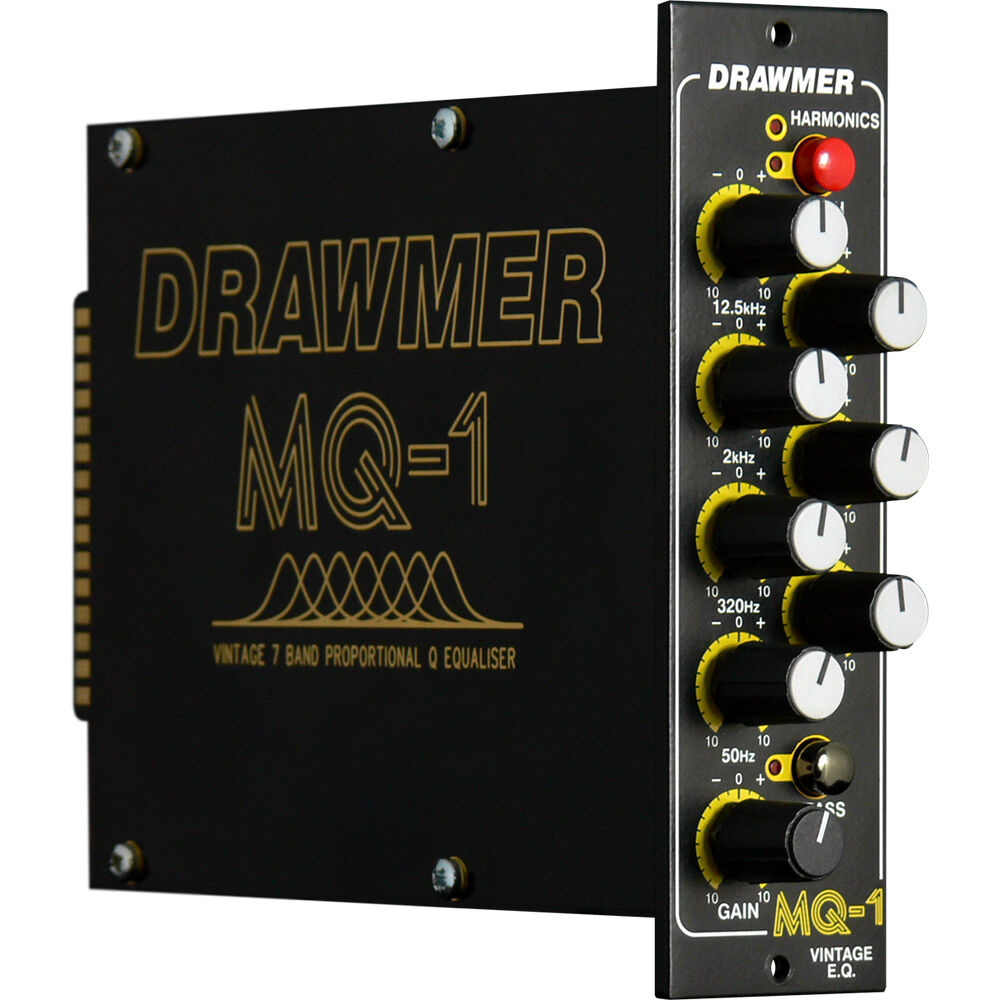 

Эквалайзер Drawmer MQ-1 Single-Channel Vintage 7-Band Equalizer for 500