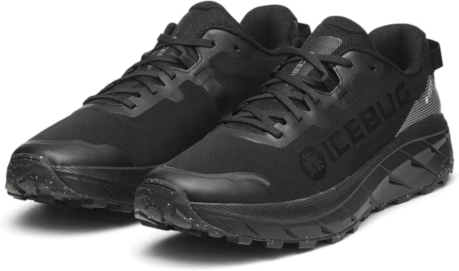 Мужские кроссовки для бега по дороге Icebug Arcus2 RB9X GTX с подошвой для сцепления, черные, черный — фото 2