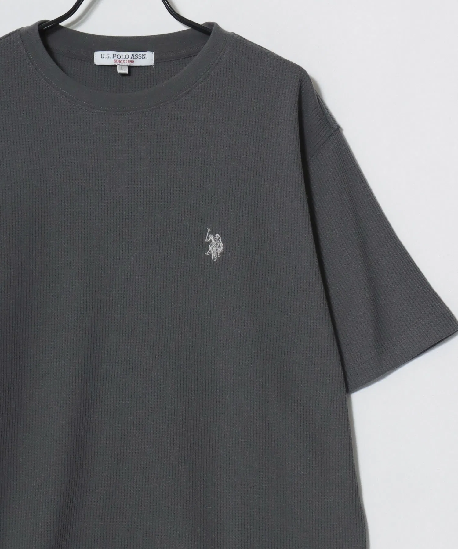 Унисекс футболка U.S. POLO ASSN. с логотипом — фото 4