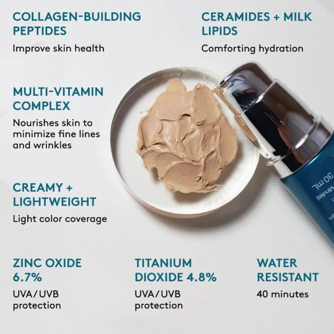 Тональный крем Colorescience Tint du Soleil с защитой от УФ-излучения SPF 30, Medium — фото 4