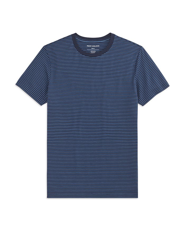 

Футболка Slim Fit с круглым вырезом Mack Weldon, синий