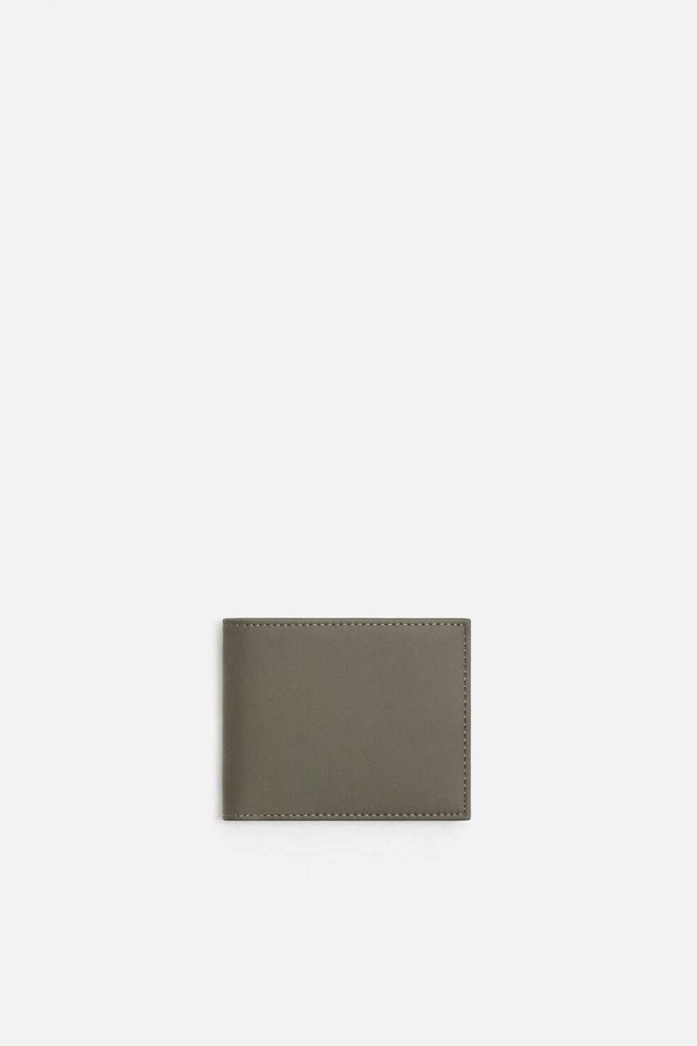 

Прорезиненный кошелек ZARA, хаки зеленый