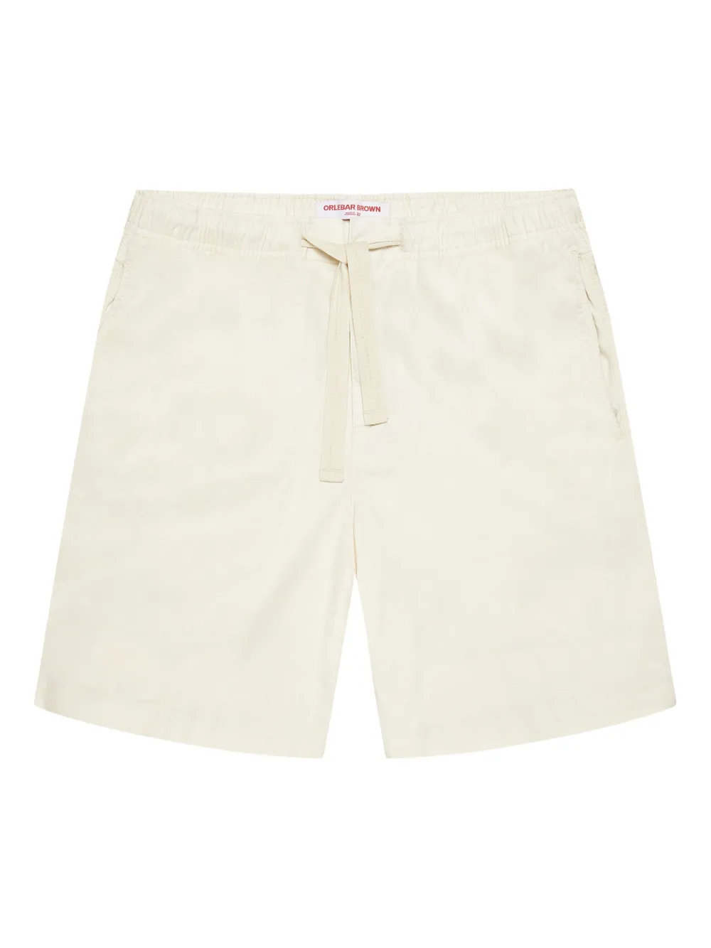 

Шорты с эластичным поясом и кулиской Orlebar Brown, белый
