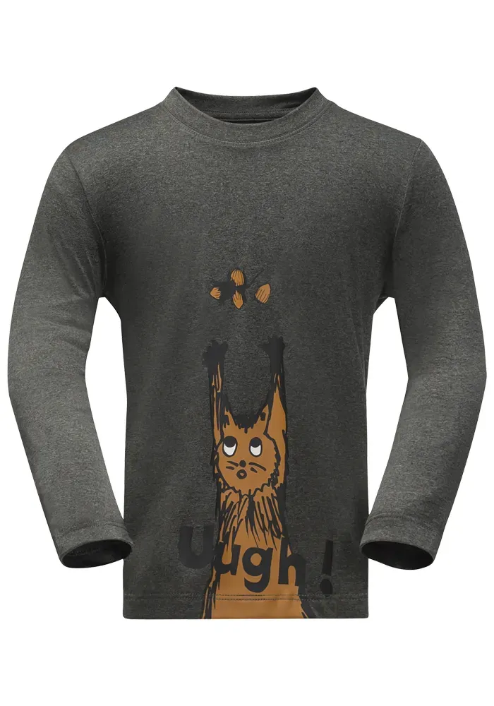 

Свитер с круглым вырезом Jack Wolfskin "GLEELY LONGSLEEVE K", зеленый