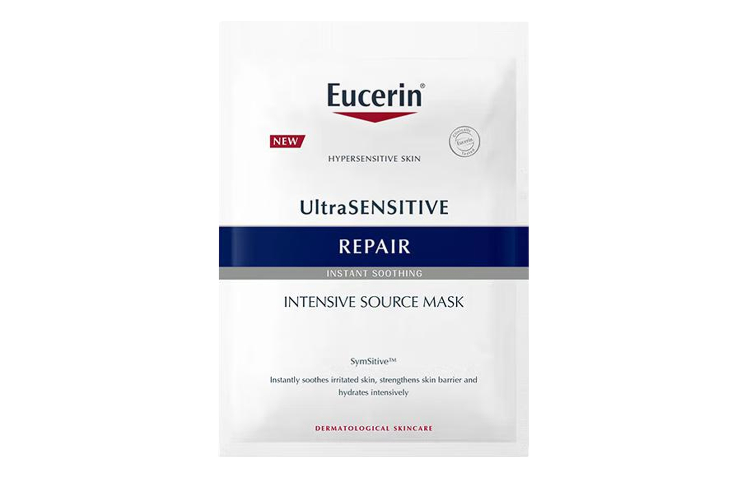 Восстанавливающие интенсивные тканевые маски Eucerin UltraSensitive Repair Intensive Source Mask, 5 шт — фото 4