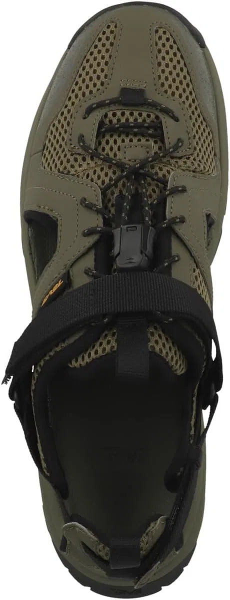 Мужские треккинговые сандалии Teva Hurricane XLT3 CT, Dark Green — фото 2