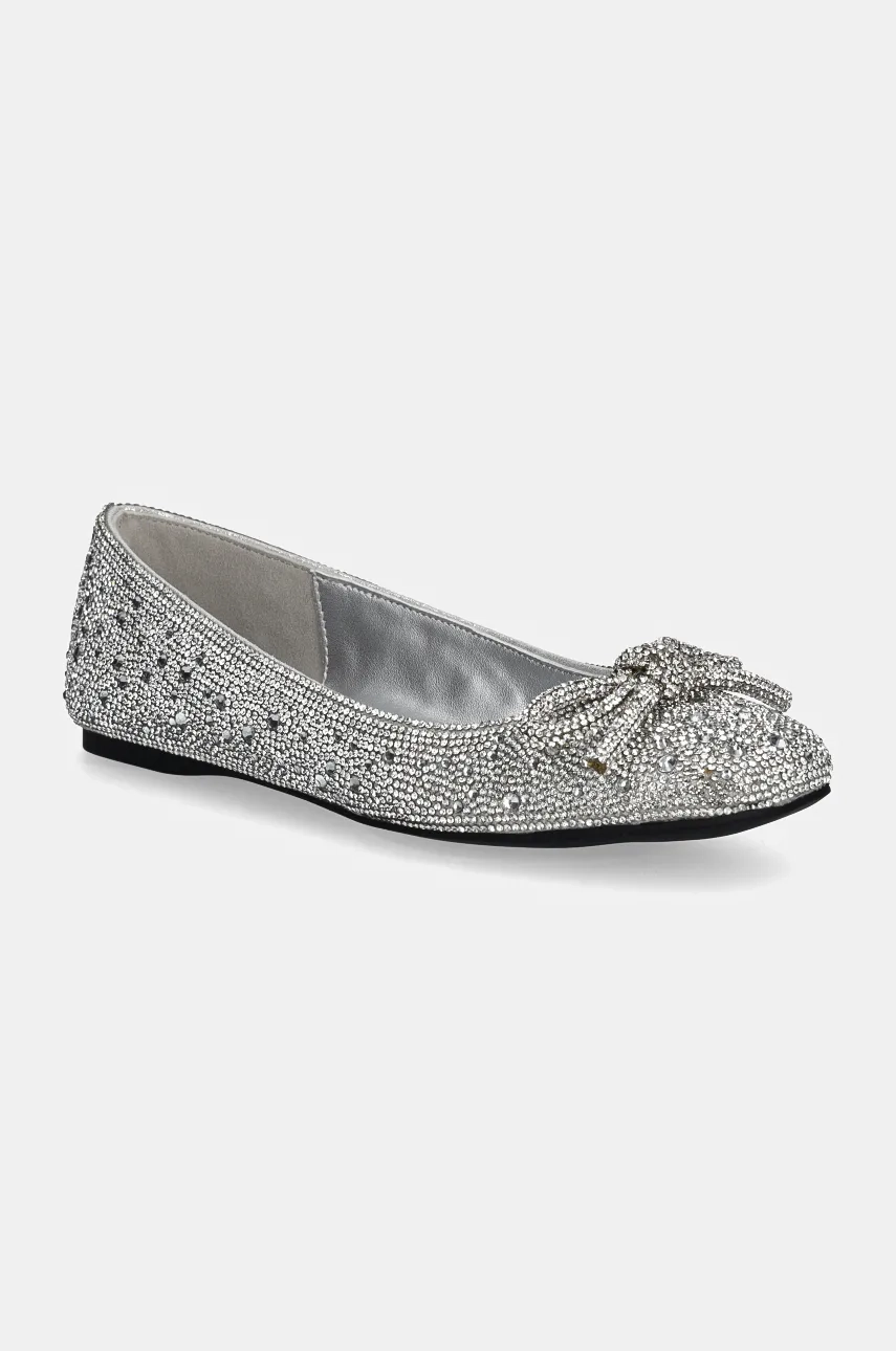 Балетки Нильса-Р Steve Madden, серебряный