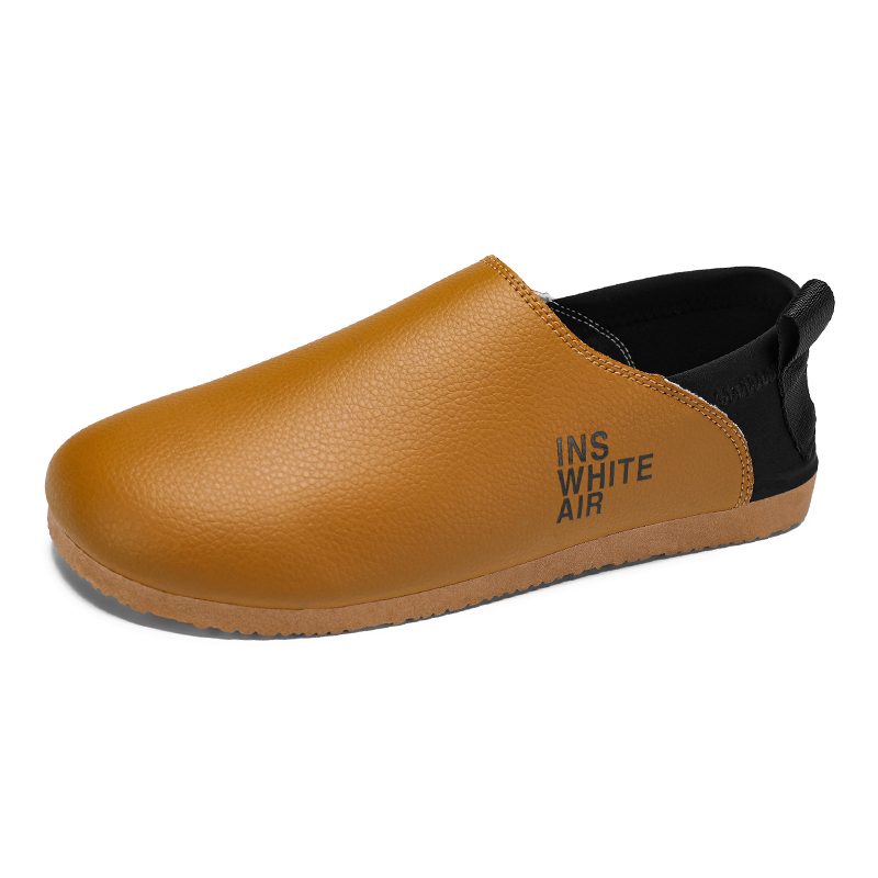 

KUPE Мужские повседневные туфли мужские низкие топы коричневые, цвет Brown