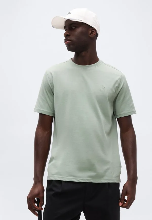 Базовая футболка uni luxe Calvin Klein Golf, Sage — фото 4