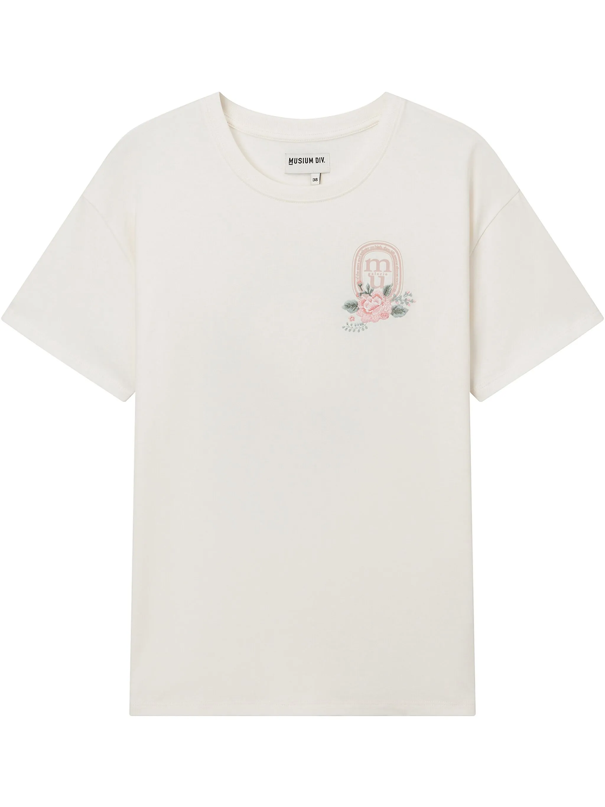 

Футболка с логотипом Musium Div., белый