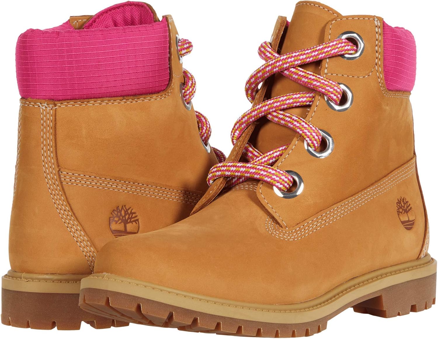 

Водонепроницаемые ботинки Timberland Heritage 6 дюймов со шнуровкой, пшеничная, цельнозерновая, Wheat