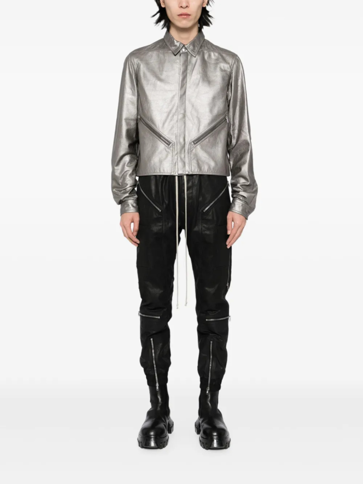 Куртка-рубашка Tour Alice Rick Owens, серый — фото 2