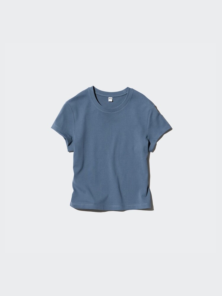 

Мини футболка Uniqlo, цвет 64 синий