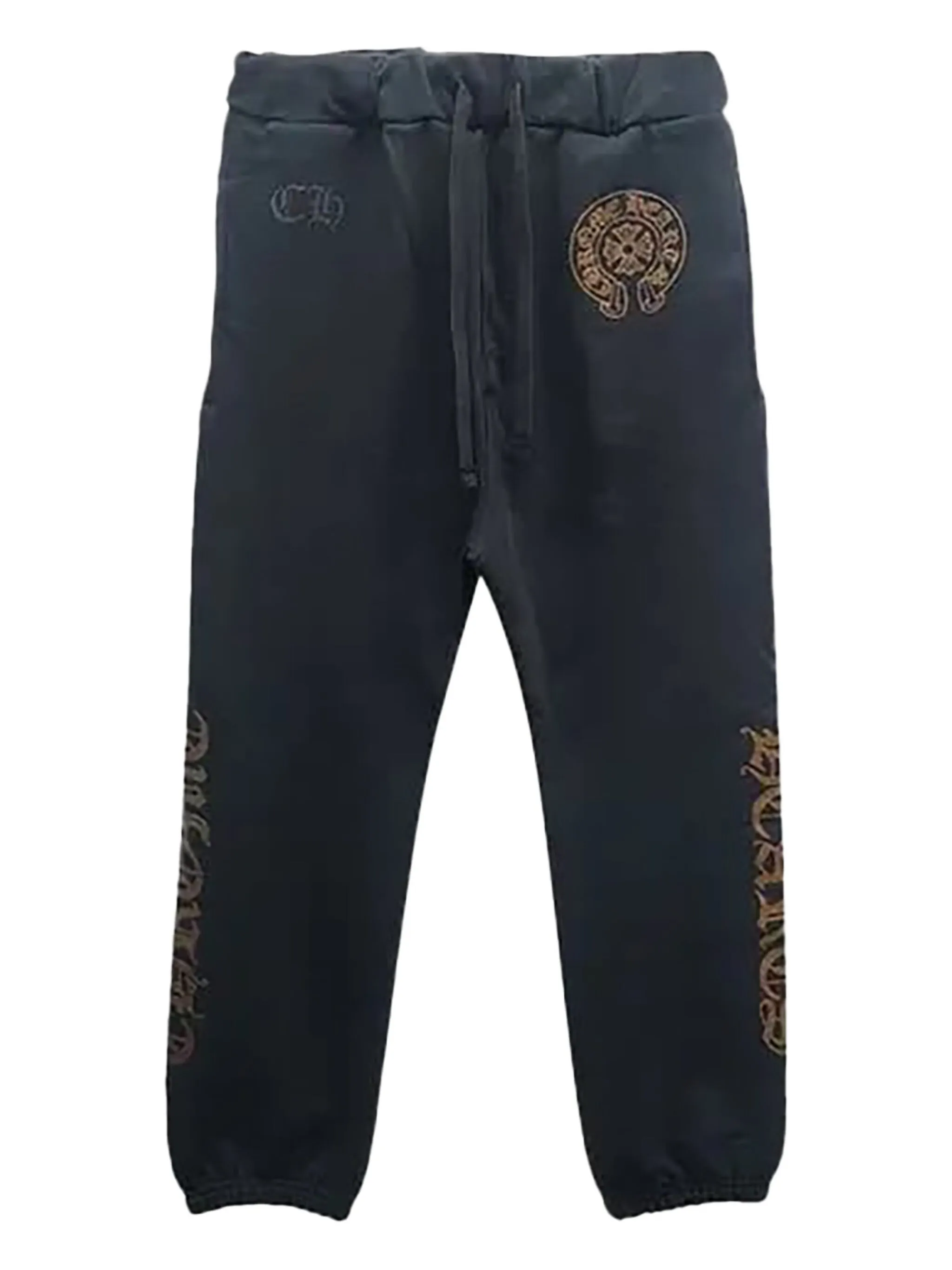

Спортивные брюки с принтом Chrome Hearts, черный