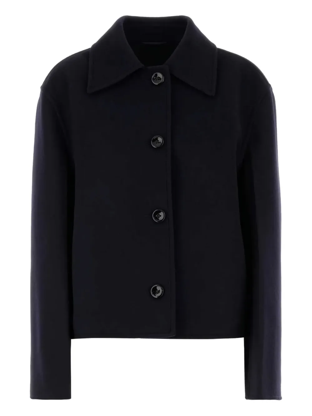 

Куртка на пуговицах с воротником JIL SANDER, черный