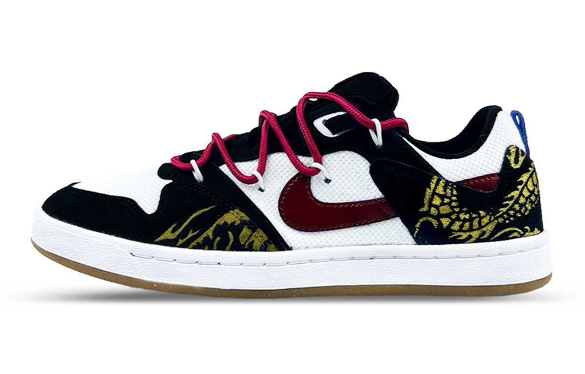 

SB Alleyoop Скейтборд Кроссовки Мужские Низкие черный/Золотистые/красный Nike