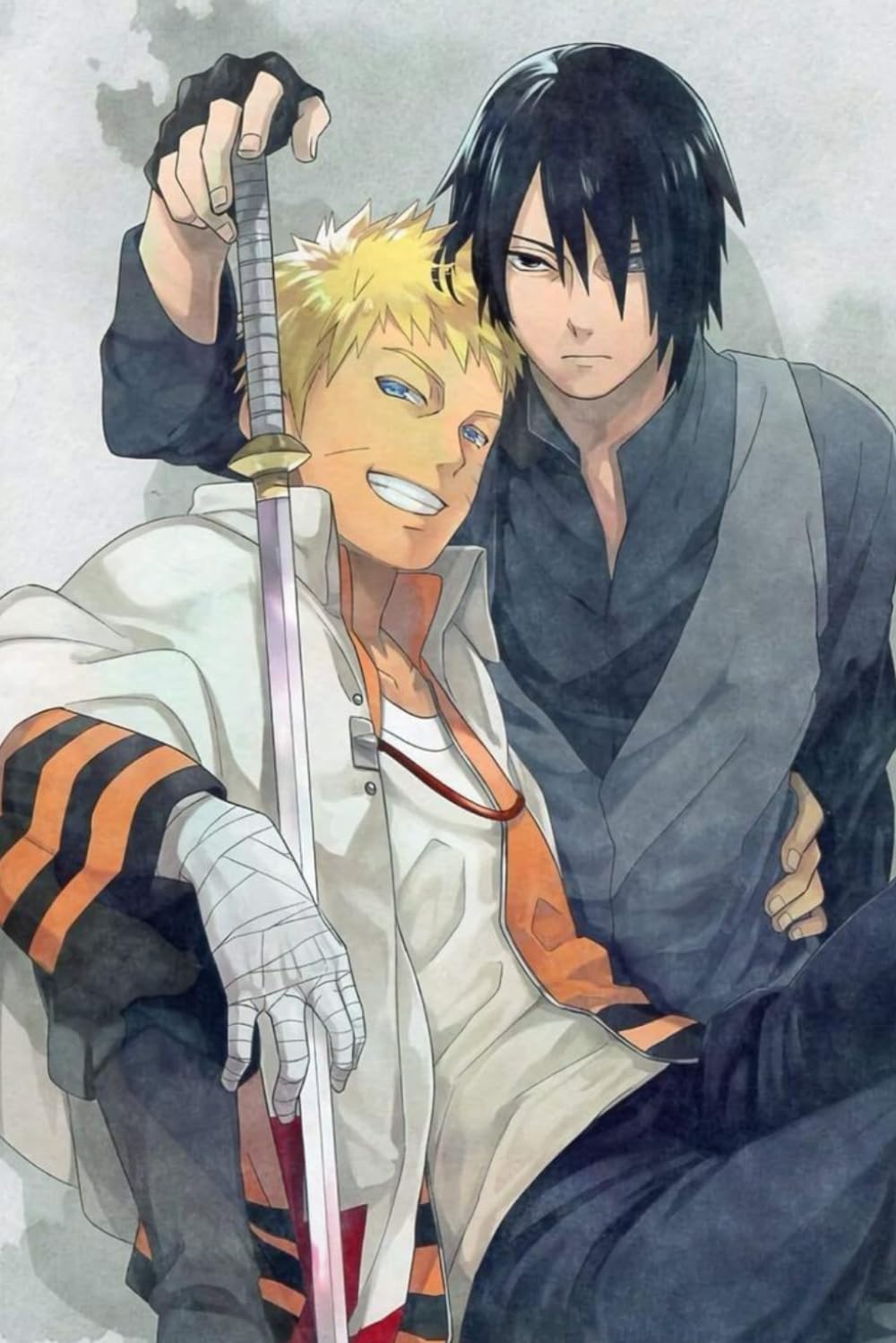 

NaruSasu Notebook: 120 Lined Paper Book for Writing, Perfect Present for Anime Fans, Notebook Diary 6 X 9 Inches (Independently published)