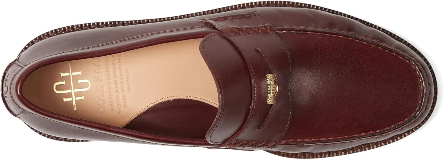 Лоферы Cole Haan Zerogrand Laser Wing, кровяной камень — фото 2