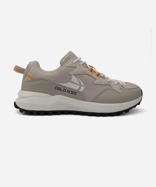 Мужские кроссовки с меш-вставками Troll Sneaker OSLON59 белые — фото 3