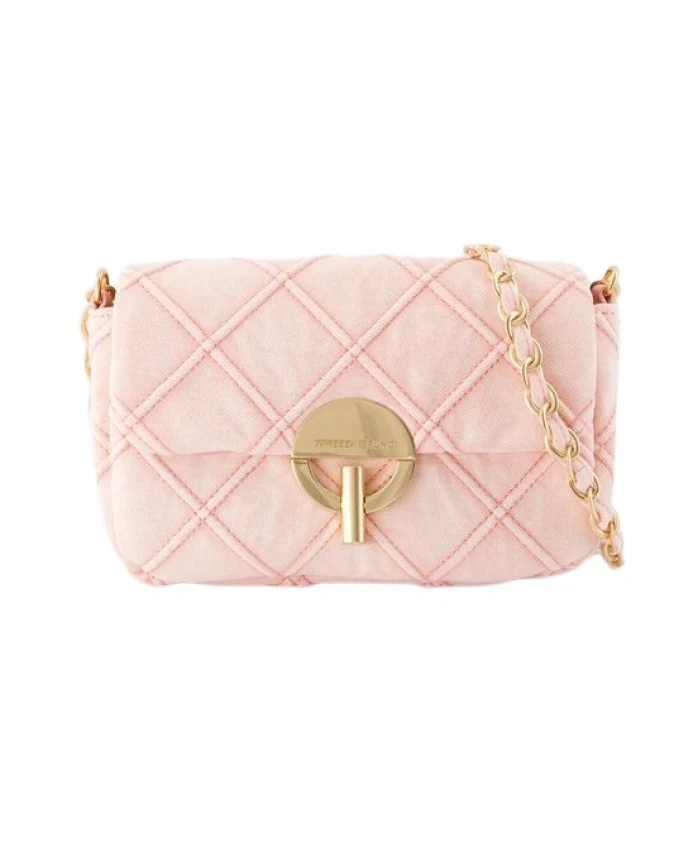 

Хлопковая сумка через плечо Moon Moyen Vanessa Bruno, розовый