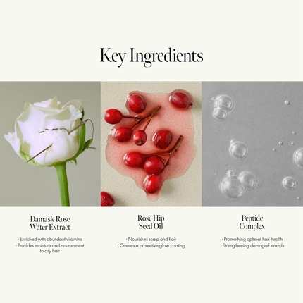 Средство для волос Rosy Night Repair Hair Ampoule Treatment Water-To-Cream Formula for Damaged Hair — фото 3