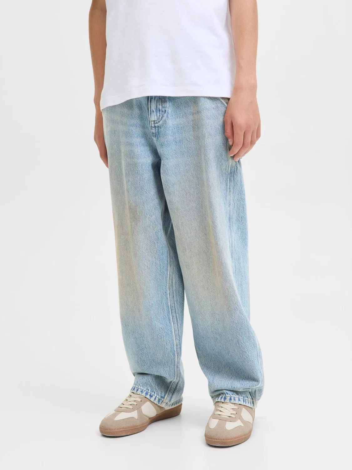 Джинсы Baggy Fit из денима, JACK & JONES Junior, blue denim — фото 3