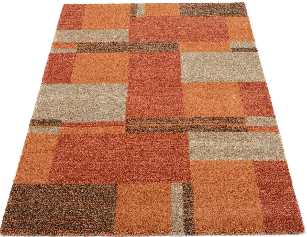 

OCI THE CARPET BRAND "Castle Beppo" ковер, прямоугольный, короткий ворс, гостиная OCI Die Teppichmarke 80х150 см, цвет terra
