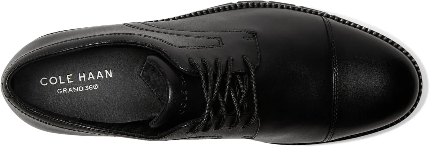 Мужские туфли Cole Haan Flex Grand360 с носком-каплей, черный — фото 2