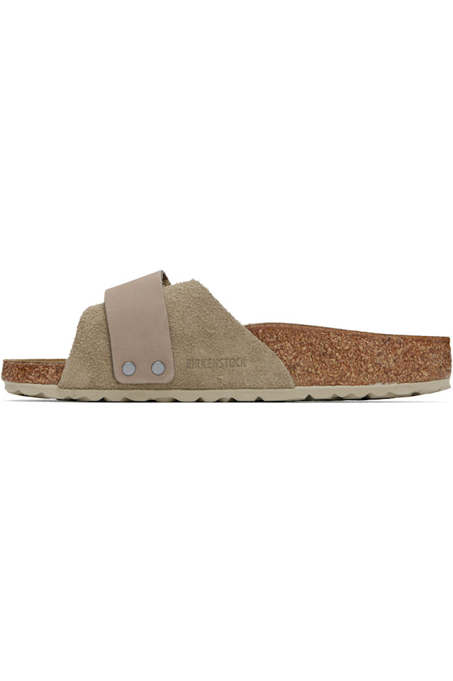 Узкие сандалии Oita Birkenstock, цвет taupe — фото 3