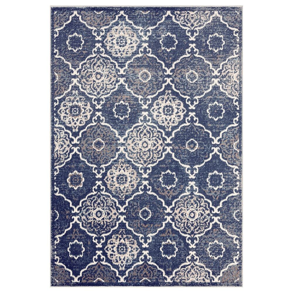 

Домашний ковер Dynamix Boho Andorra Home Dynamix, цвет Navy Blue