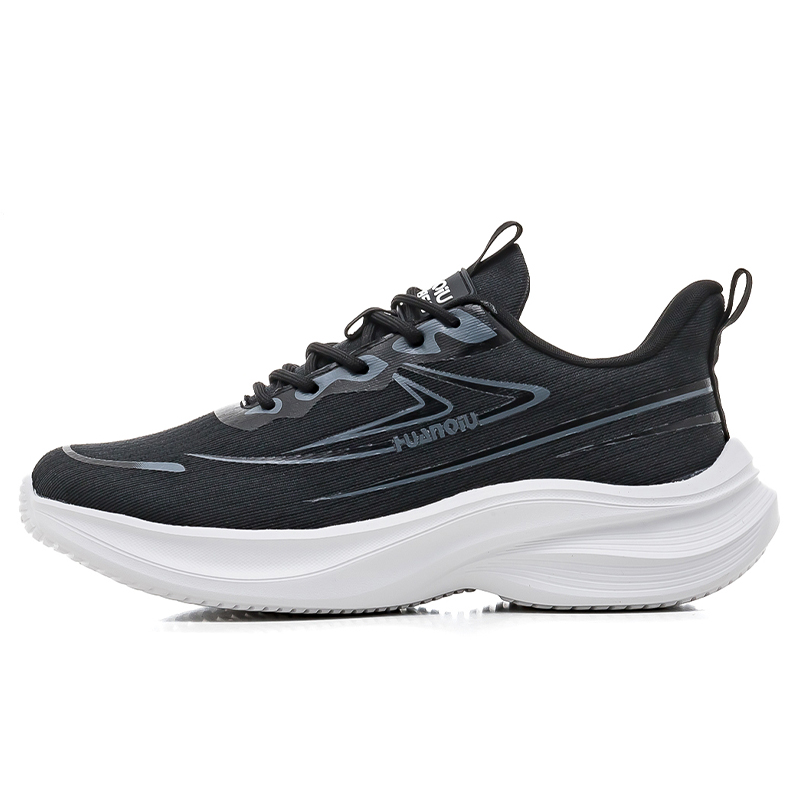 

HUANQIU Кроссовки Running Shoes мужские Low top Black Gray