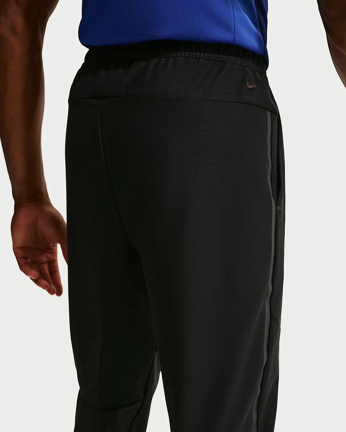 Мужские штаны Nike Tech Dri-FIT Shori Knit, Black/Black — фото 3