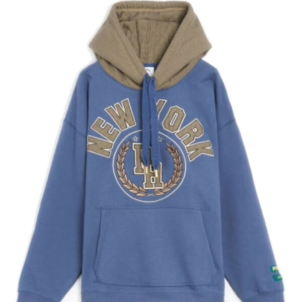 

Толстовка x rhuigi hoodie 'teal tan' Puma, мультиколор
