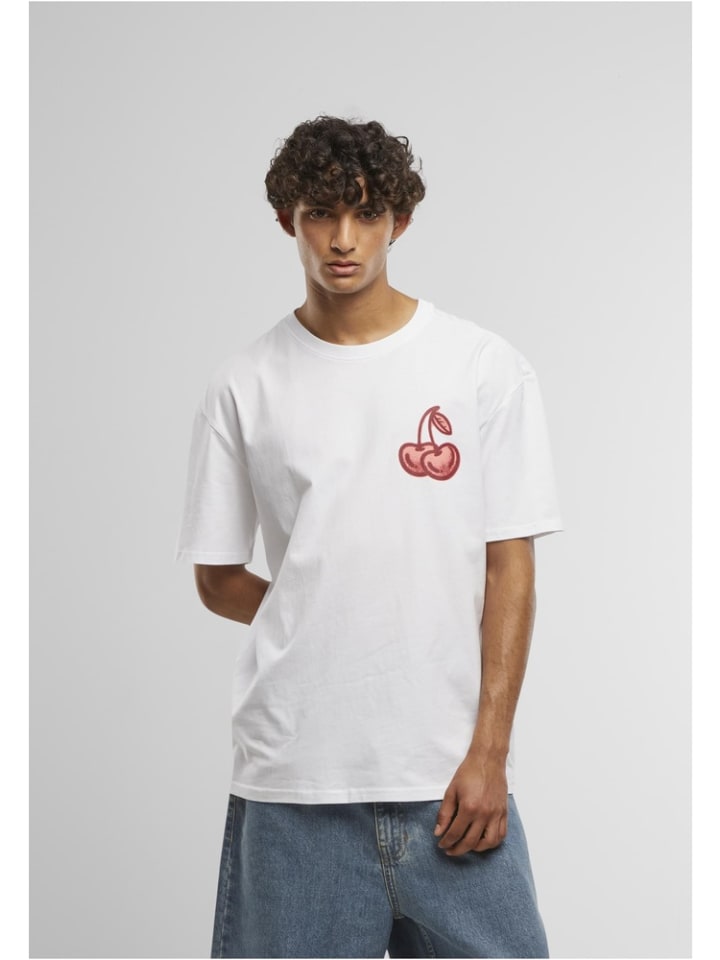 

Футболка Cherry Good Oversize Tee белого цвета Mister Tee, Белый, Футболка Cherry Good Oversize Tee белого цвета Mister Tee