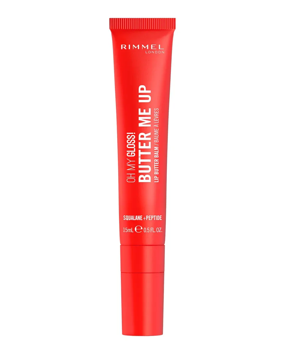 Блеск для губ Oh My Gloss Butter Me Up Lip Care London Rimmel, 004 Red Velvet