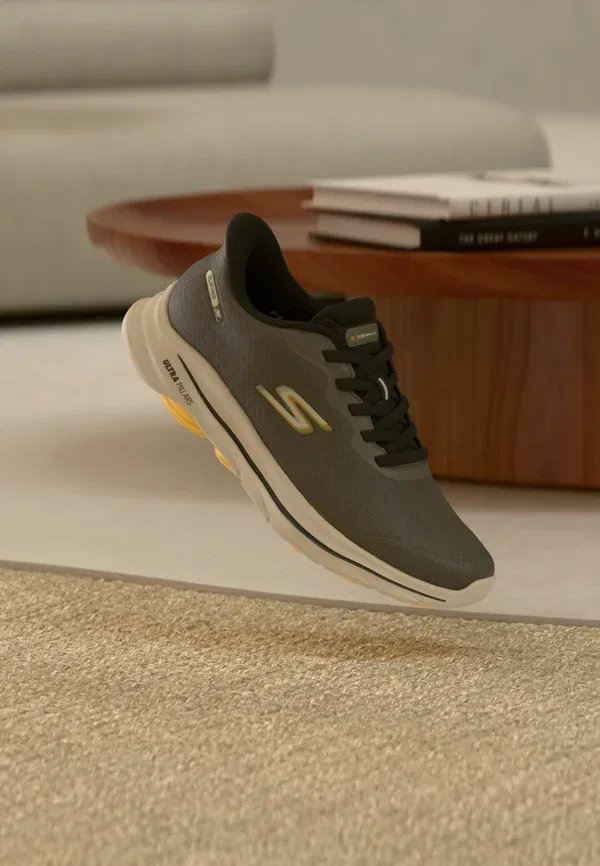 Кроссовки Skechers Go walk 8, цвет серо-бежевый