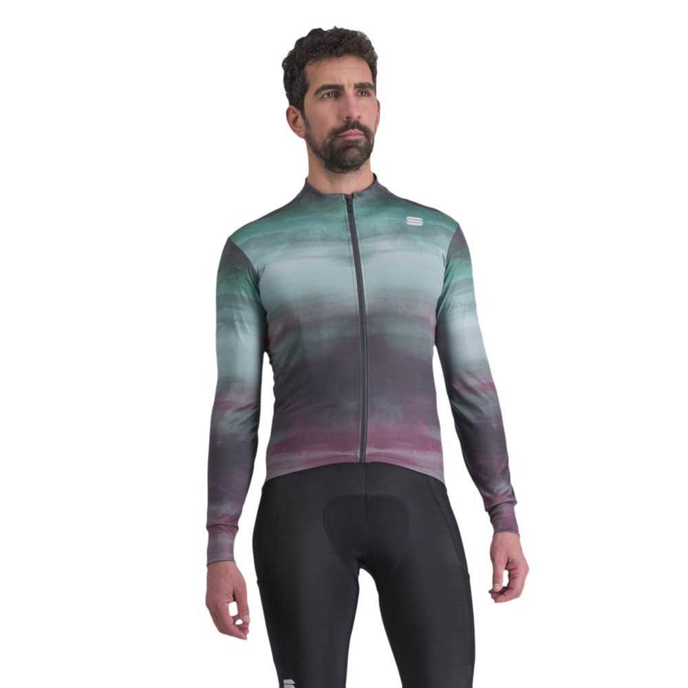 

Джерси с длинным рукавом Sportful Flow Supergiara Thermal, зеленый