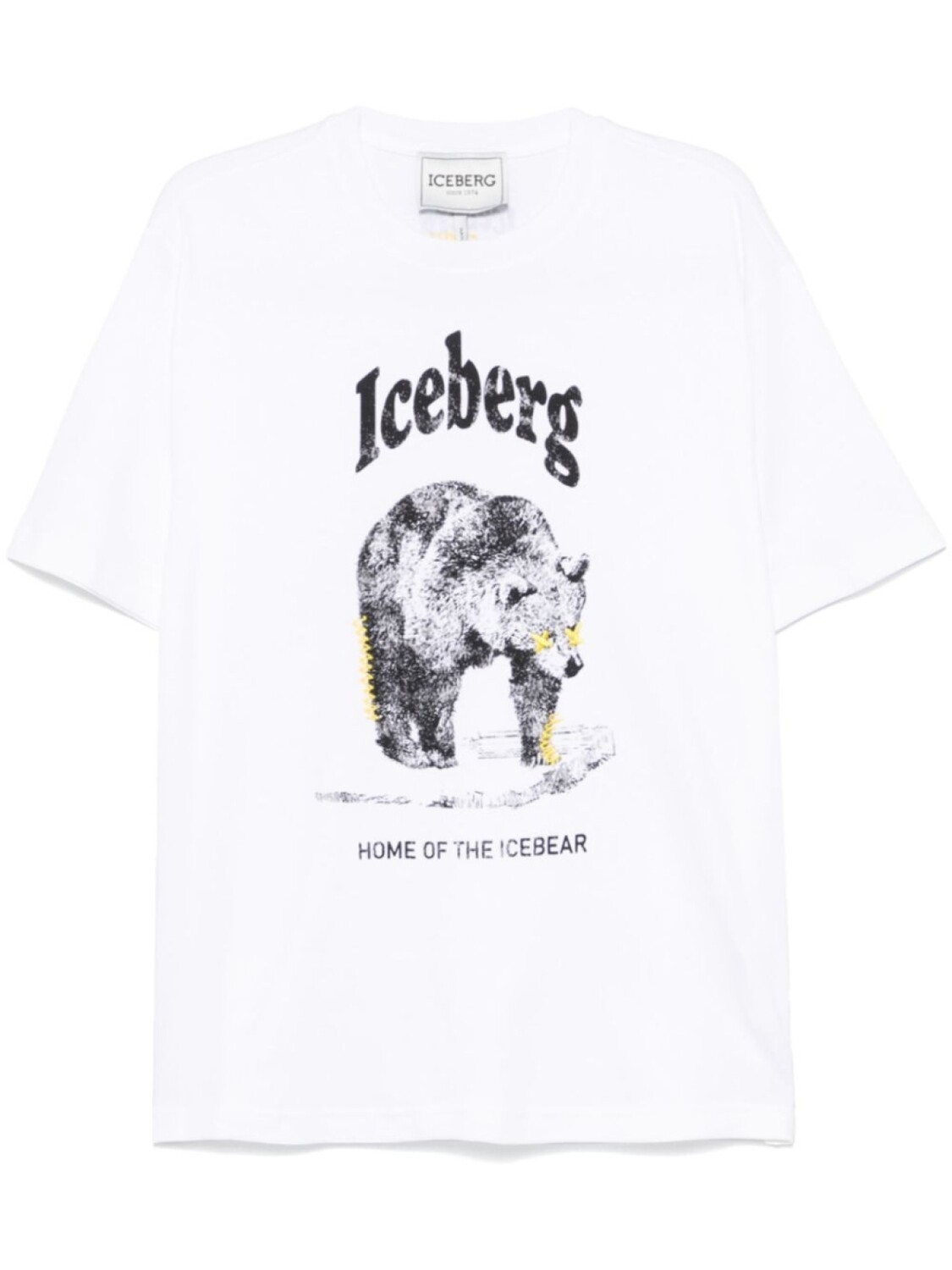 

Iceberg футболка с принтом, белый