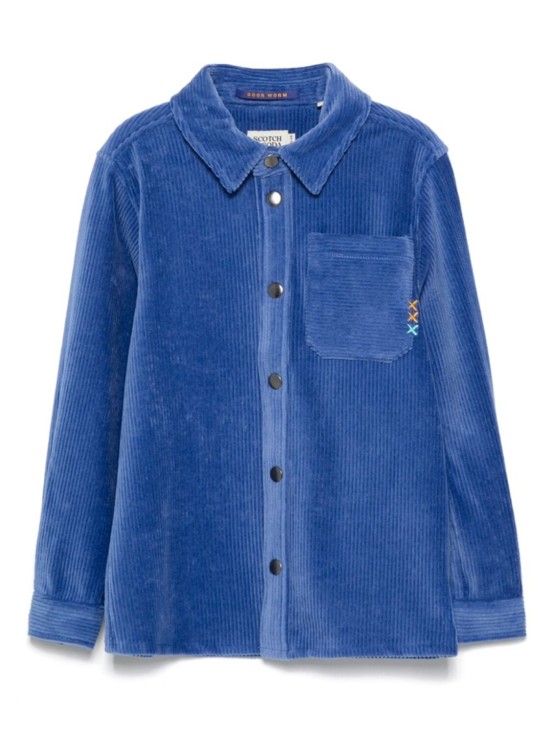 

Вельветовая рубашка Scotch & Soda, синий