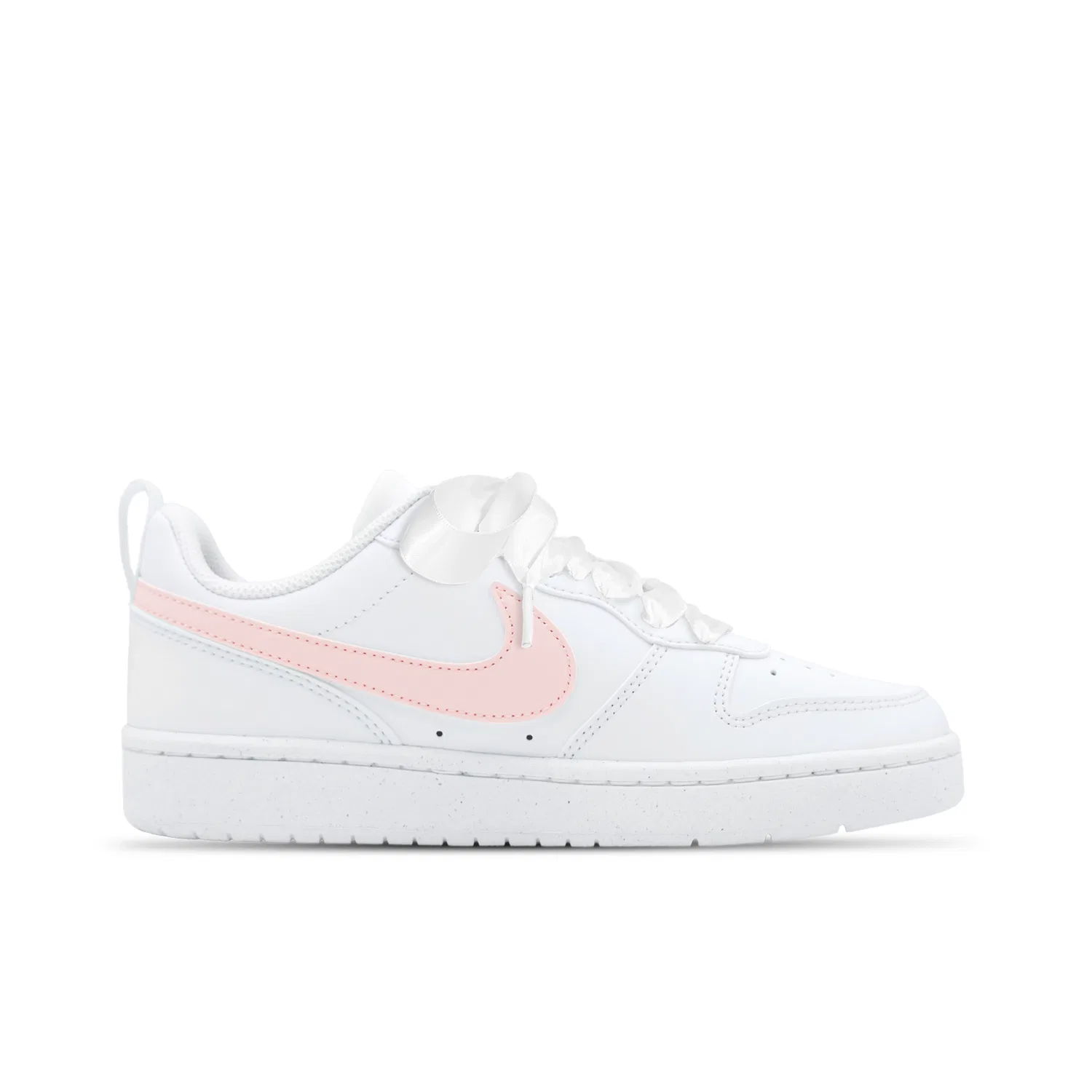 Кроссовки для скейтбординга Nike Court Borough Meowth Low Pink White — фото 3