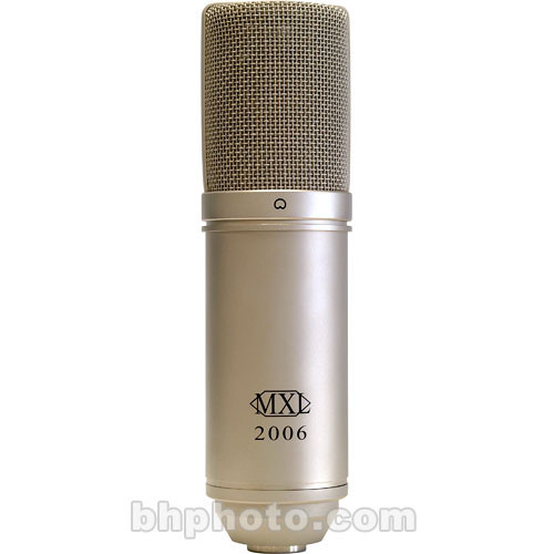 

Конденсаторный микрофон с большой диафрагмой MXL 2006 (серебристый)