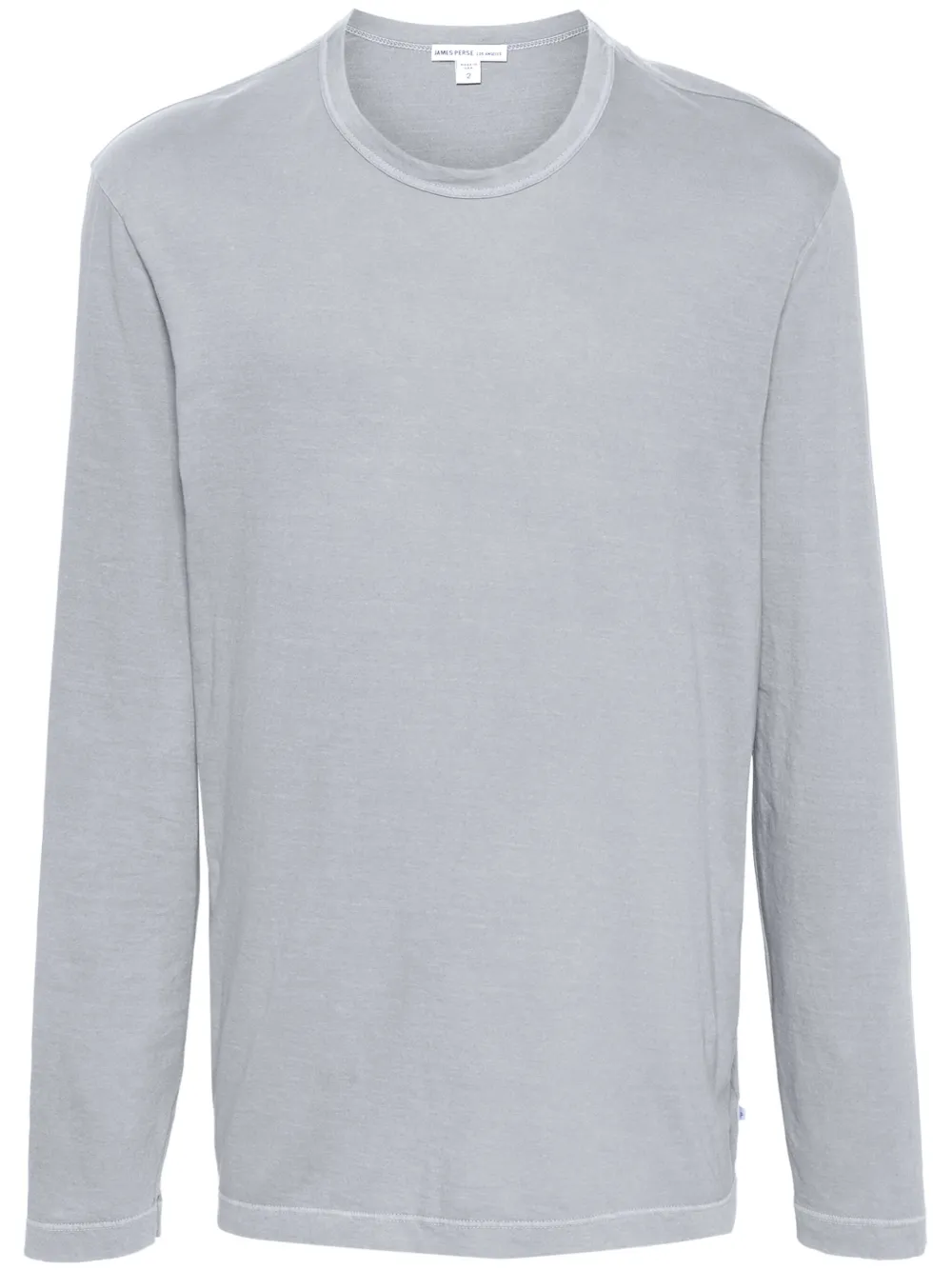 

Футболка с круглым вырезом James Perse, серый