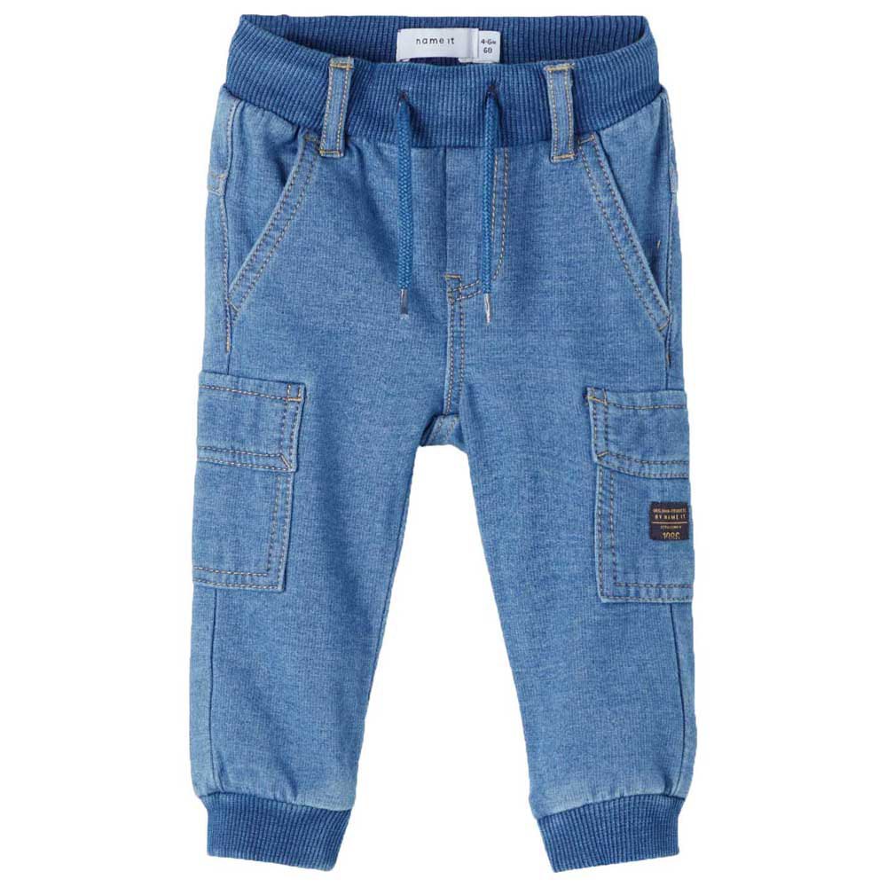 

Брюки Name It Romeo Denim Batruebos 2461 Long, синий