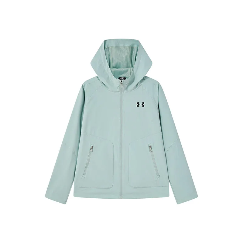 Куртка с капюшоном для школьников Under Armour, черный — фото 3