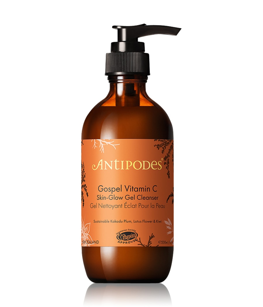 

Очищающий гель Antipodes Gospel Vitamin C Skin-Glow Gel Cleanser, 200 ml