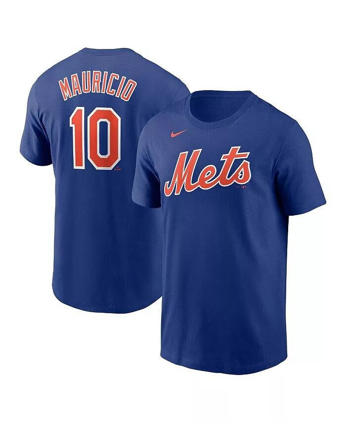 

Мужская футболка с именем и номером Ronny Mauricio Royal New York Mets Nike