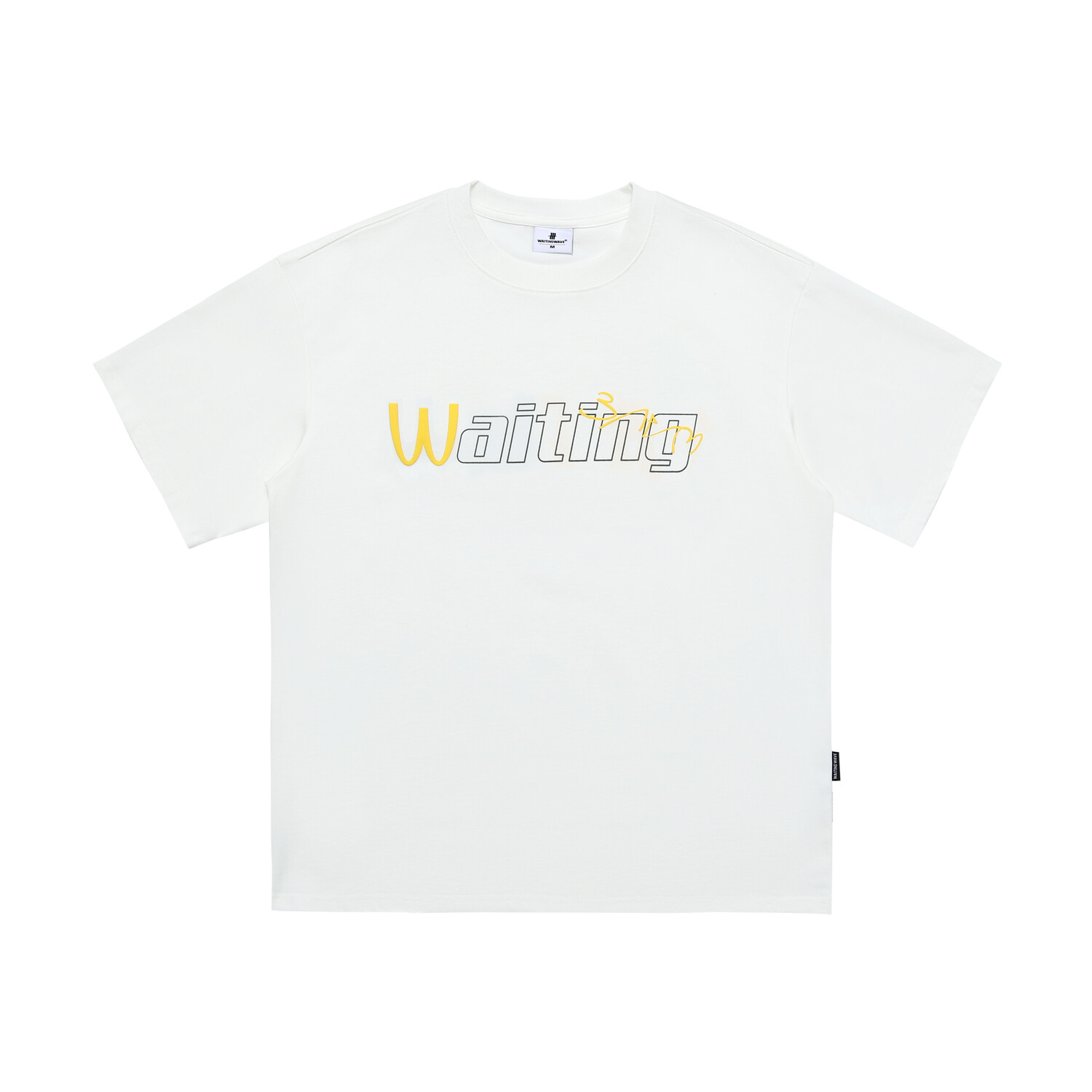 

Футболка унисекс Waitingwave, белый