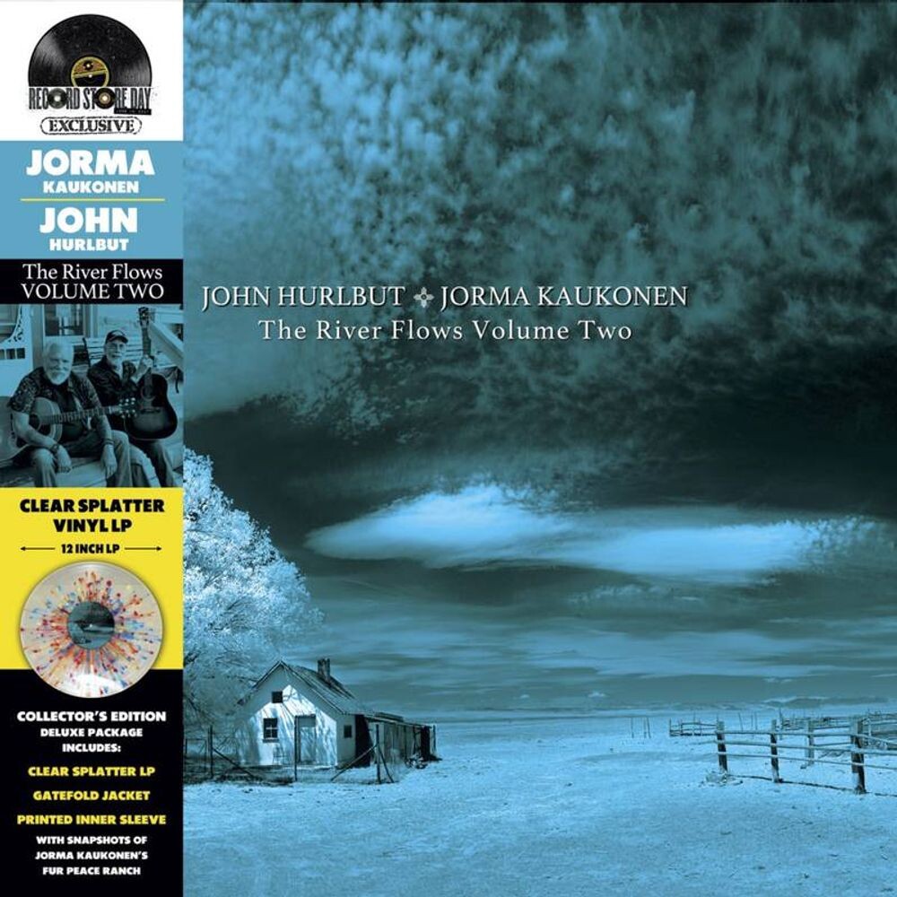 

Виниловая пластинка LP The River Flows Vol. 2 [Record Store Day Colored Vinyl] - John Hurlbut, Jorma Kaukonen