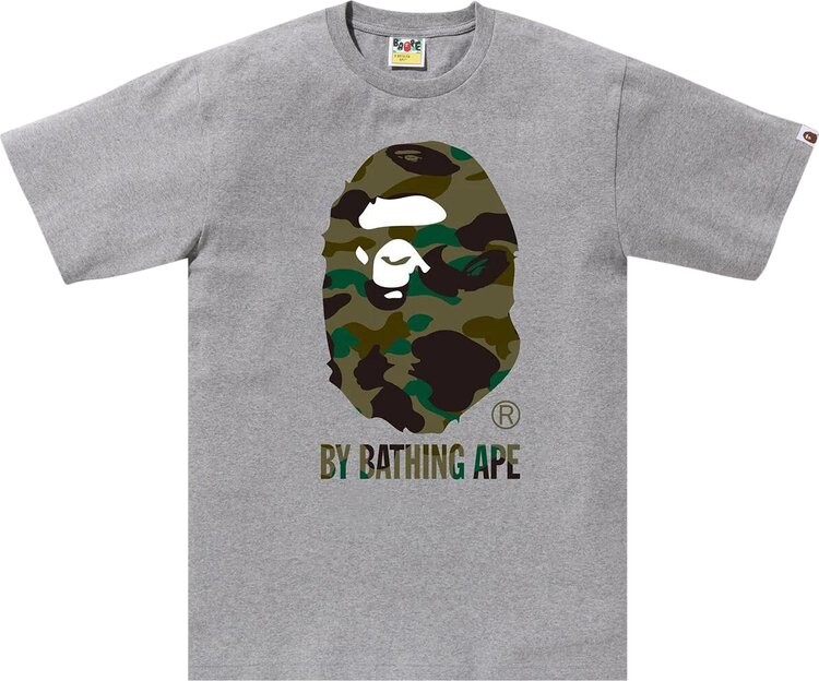 

Футболка BAPE 1st Camo By Bathing Ape 'Grey/Green', серый
