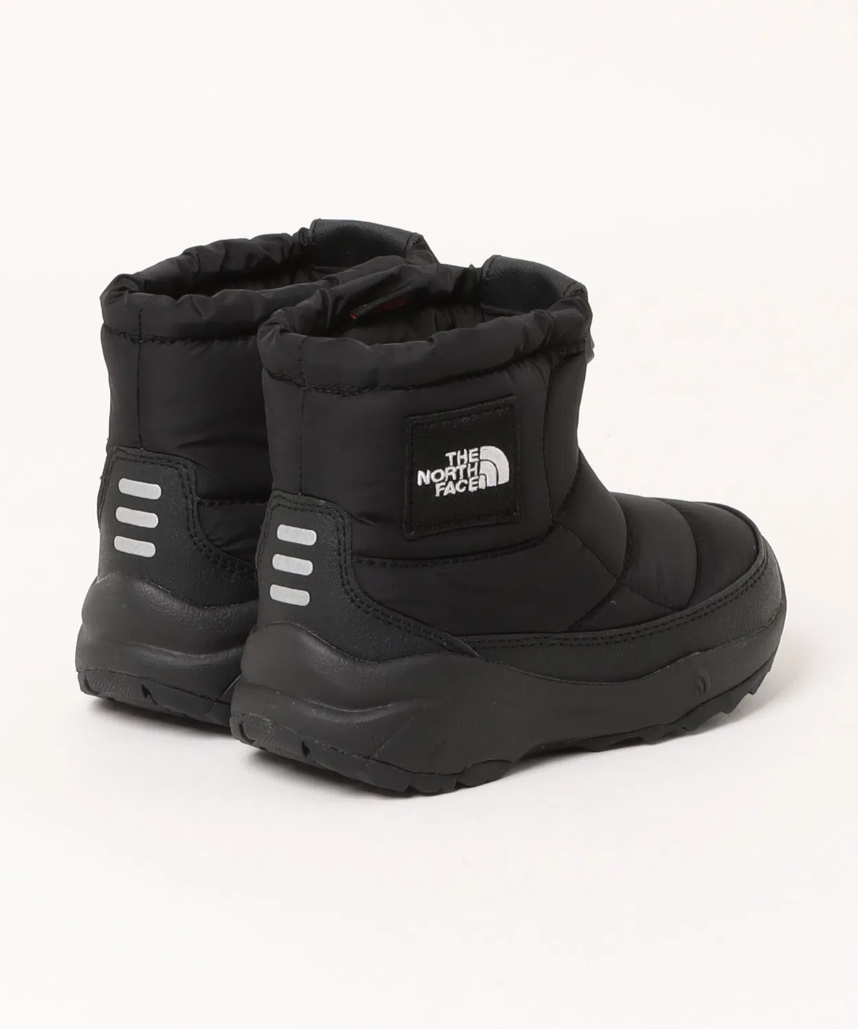 Детские зимние ботинки THE NORTH FACE K NUPTSE BOOTIE LOGO SHORT, 100% переработанный нейлон, белый — фото 2